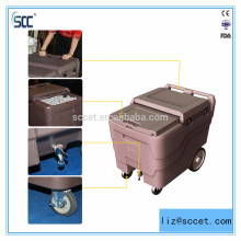 Rotomolded Ice Carts, ice transport carts, made of LLDPE