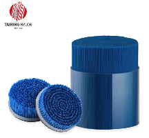 Polypropylene filaments for hard brushes disc brush
