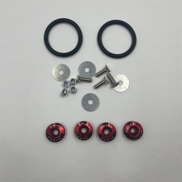 Universal JDM Aluminum Quick Release Fasteners Kit
