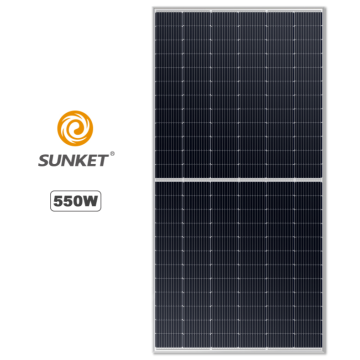 Panel solar panel potong sel 550w 182mm