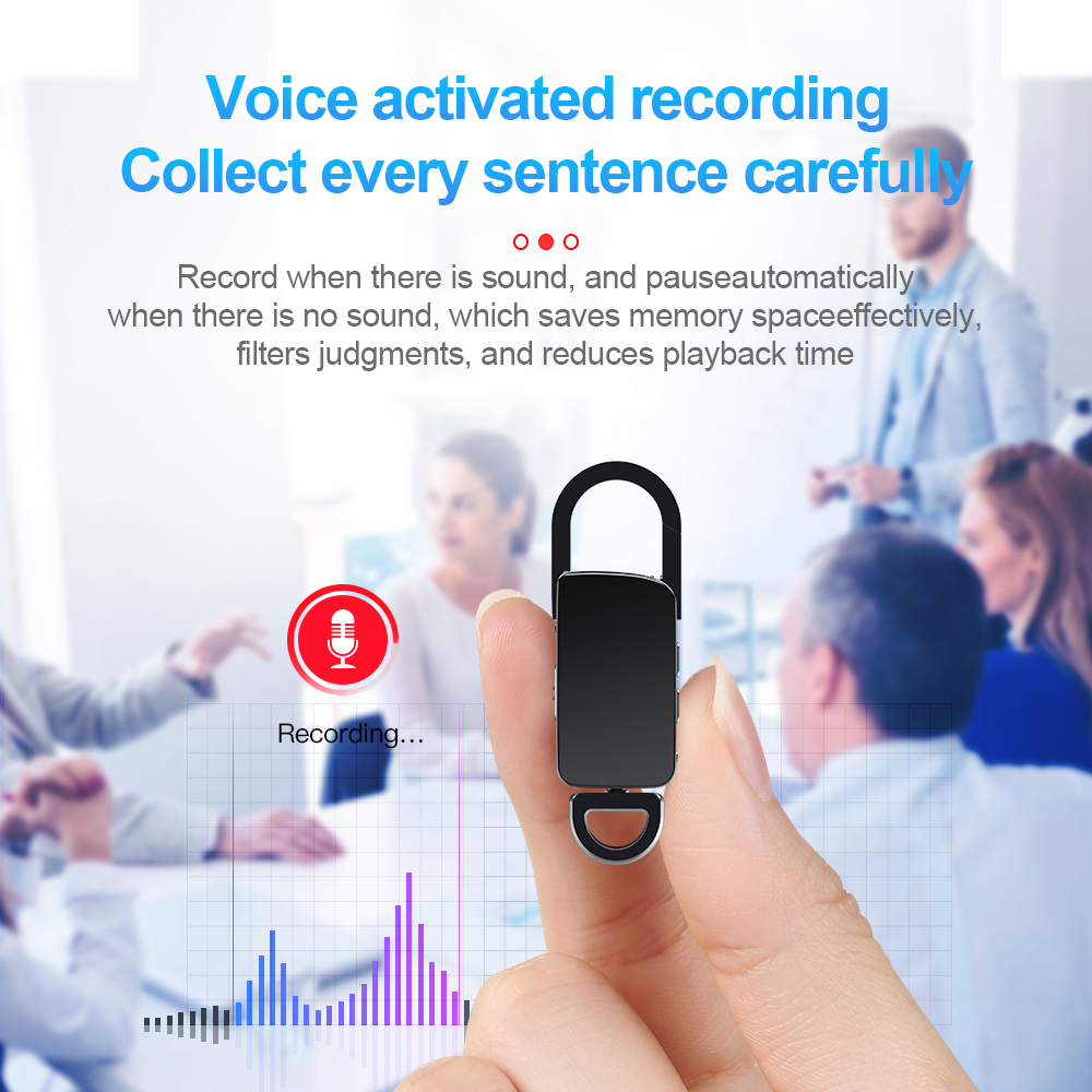 S20+  Recording Voice Activated Audio Recorder voice recorder with playback