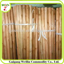 120*2.5 cm short handle mop /wood mop handle/wooden mop handle