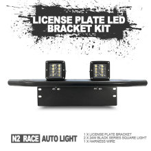 Driving Light License Plate LED Light bar Bracket lifetime warranty