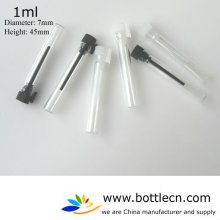 1ml D7 H45 perfume sampler vials with PE plugs stoppers