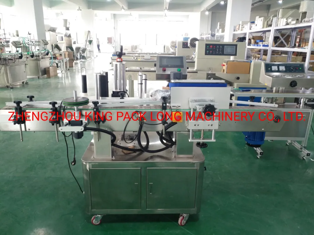 Automatic Vertical Plastic Bottle Sticker Labeller Labeling Machine with Ce