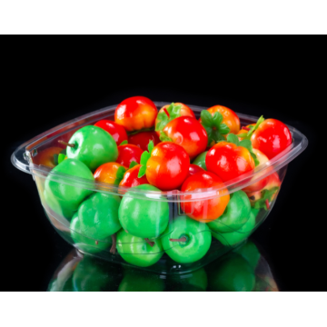 Flip Cover in plastica trasparente per contenitore di frutta