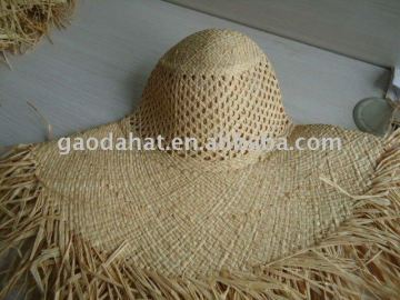 raffia hat body/hat body/straw hat bodies