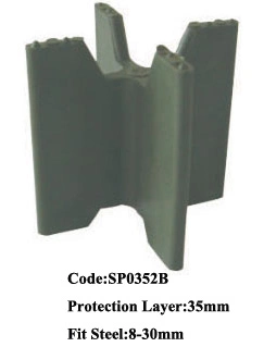 Plastic Spacer for Steel Sp0352b