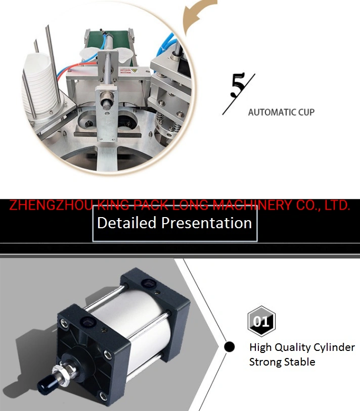 Automatic Cup Filling and Sealing Machine for Juice/Water