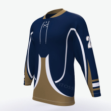 Wholesale Ice Hockey Jersey 100% Polyester Any Logo Custom Reversible Hockey Jersey