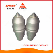 U40HD 22mm Foundation Carbide Conical Cutting Tools Surface Piling Drill Round Shank Bullet Bit Kennametal Bauer Auger Teeth