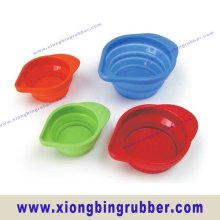 FDA standard collapsible silicone measuring cup set
