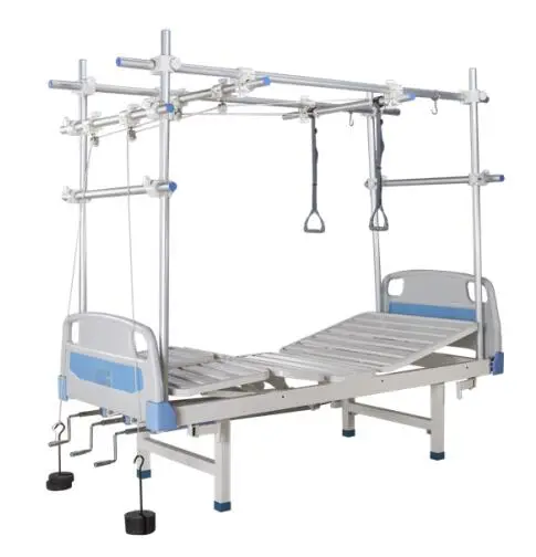 Hospital Manual 3 Cranks Orthopedic Surgery Traction Bed