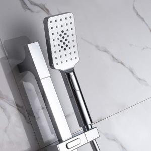 Barre coulissante pour pommeau de douche en acier inoxydable