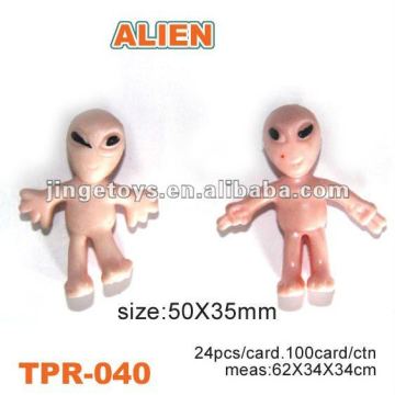 Alien ,plastic toys , TPR TOYS