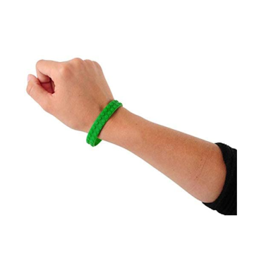 नई इमारत ब्लॉक रंगीन खिंचाव रबर wristbands