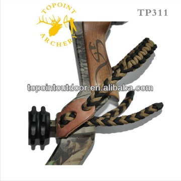 Topoint Archery,Braided bow sling,Durable leather,TP311