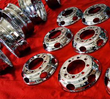 chrome rims for trucks factory direct sales chrome wheels new truck wheels