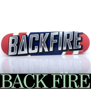 Backfire blank canadian maple skateboard deck skateboard deck wholesale