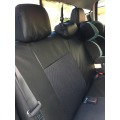 Universal pure half leather car seat cover