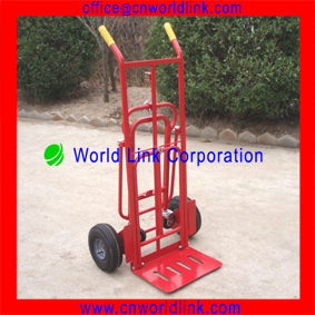 Industry Warehouse Transporting Collapsible Steel Hand Folding Trolley