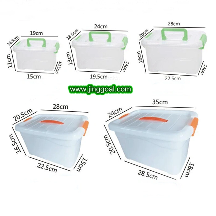 Small  and  Large  Plastic Storage  Box