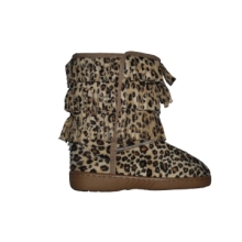 Leopard Printing Winter Boots for Girls