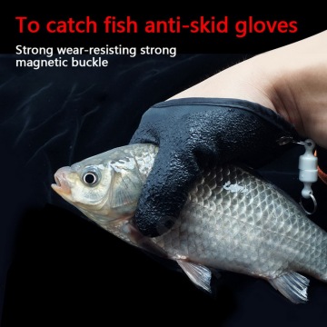 Fishing Gloves Waterproof Magnet Release Professional Anti-Slip Latex Hunting Gloves Outdoor Sports Fishing Gloves Camping