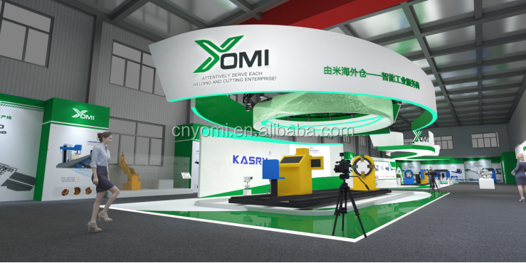 China Factory Heavy CNC Steel Beam Drilling Milling Machine For Construction