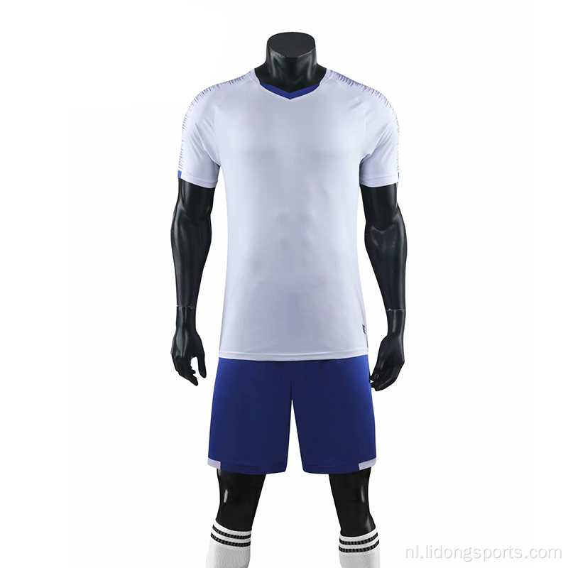 Aangepaste voetbaltrui Set uniform voetbalshirt