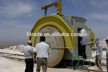 TJSN Double Blade Stone Cutting Machine For Granite Quarries