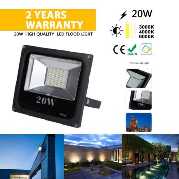 LED Flood light 20W outdoor waterproof IP68