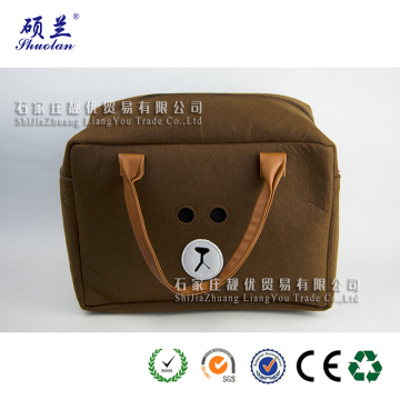 Top quality customized design felt tote bag