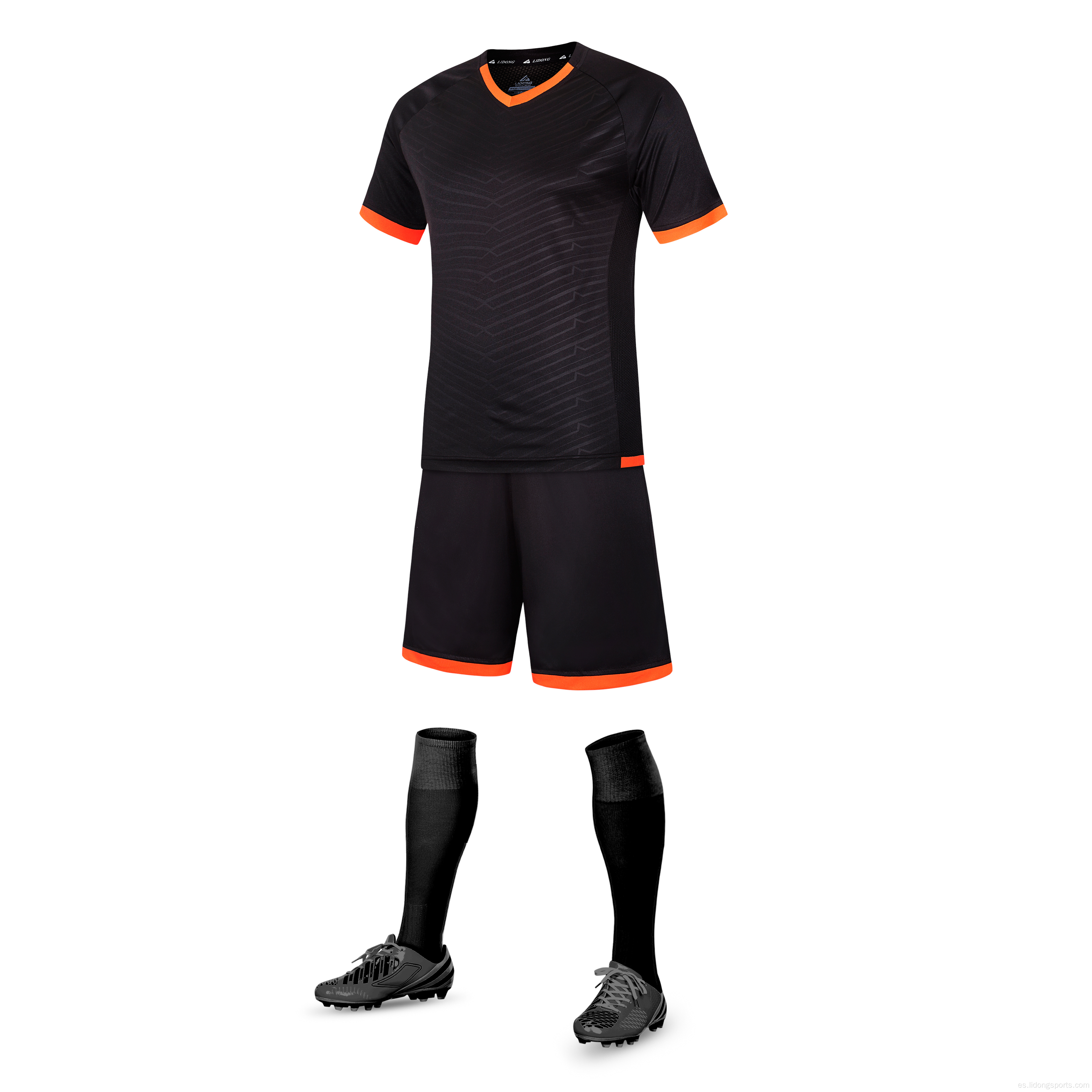 Conjunto de uniforme de fútbol al por mayor/Jersey de fútbol juvenil