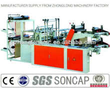 Automatic rolling t-shirt bag making machine