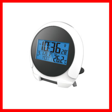 China factory promotional analog clock radios