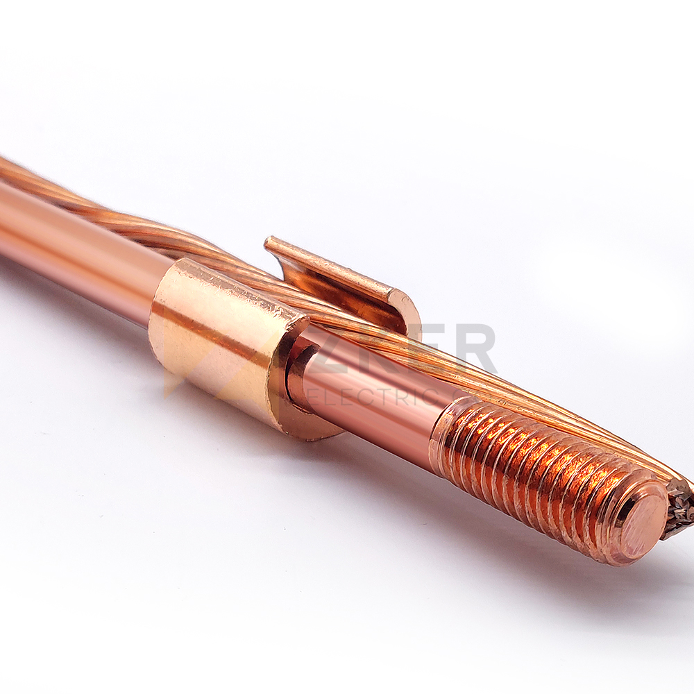Parallel connections of stranded copper cables C crimp Connectors