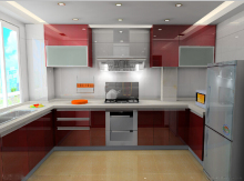 2017 Forest Ocean OEM Advanced custom beech wood kitchen cabinet