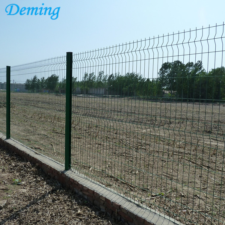 3D Fence Wire Mesh Fence With Curves