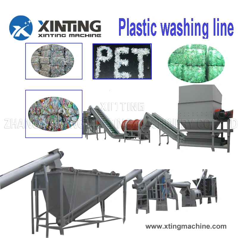 Waste Plastic Film Woven Bags Washing and Recycling Machine