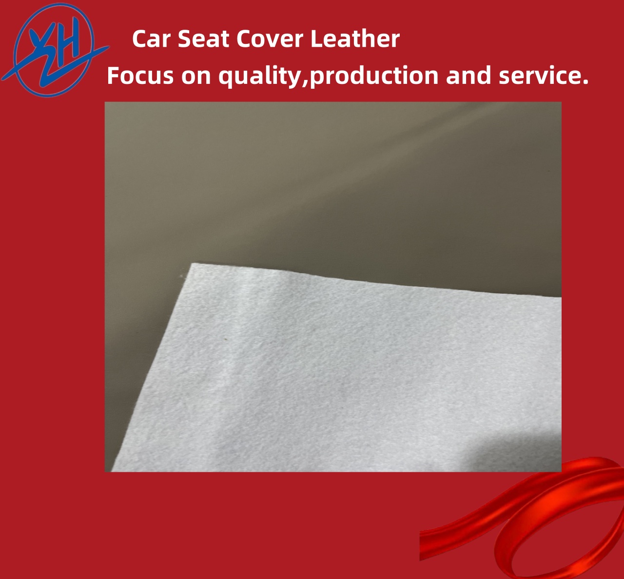 Couro de assento artificial de PVC