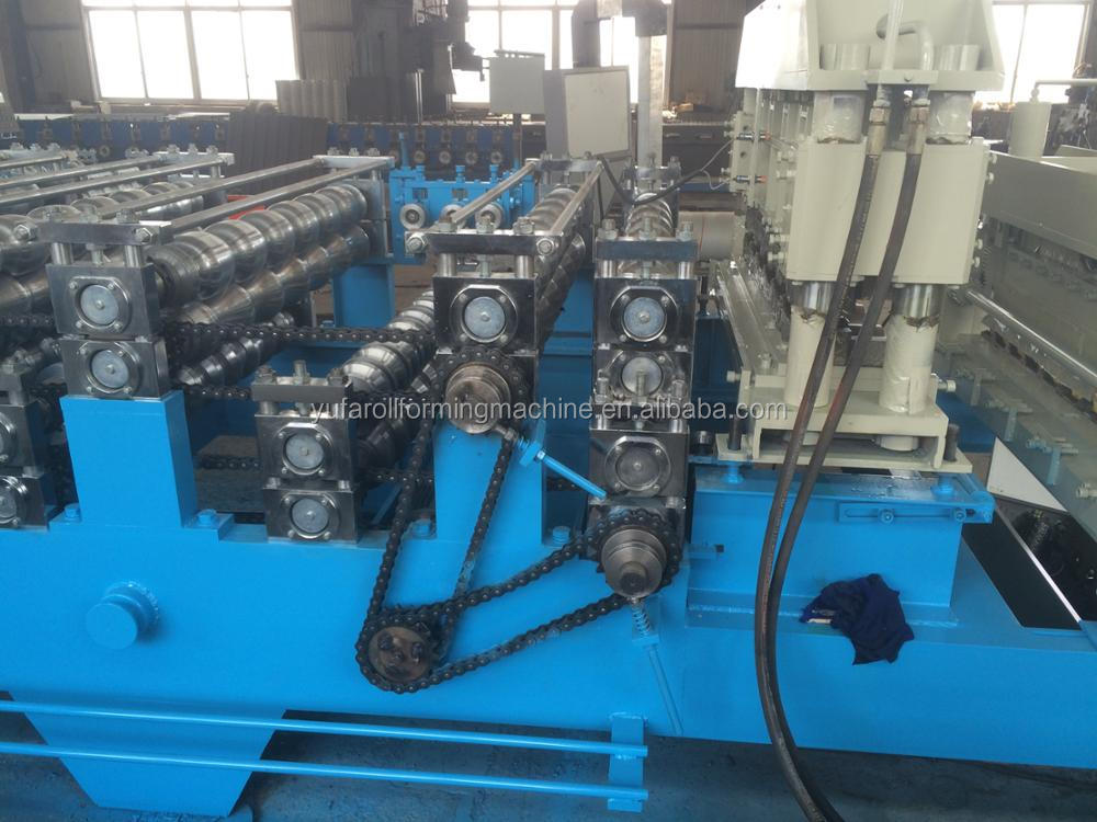 double layer metal tile roll forming machine