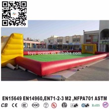 Hot Design Inflatable Soap Football Field, Infaltable Soccer Field On Sale