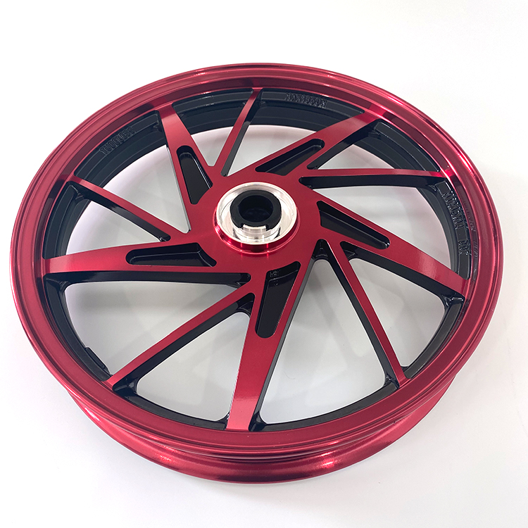 OEM 14 x 2.15 14 16 17 Inch motorcycle forged aluminum alloy wheel rims for MIO