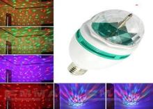 Colorful RotatingLED Bulbs Light For Scenery Spot / Street