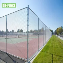 Inward Cranked Chain Link Mesh Fence