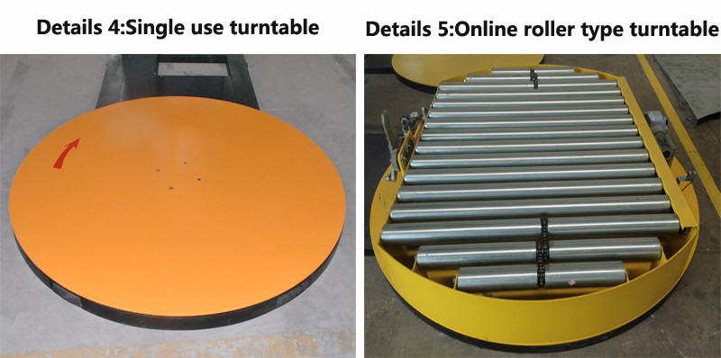 Fornitura di fabbrica completamente automatica PALLET ONLINE Wrapper /Stretch Wrapping Machine