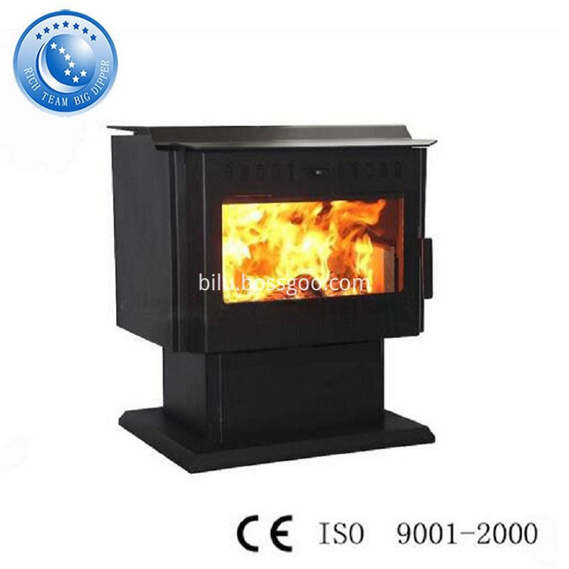 Wood Burning Steel Plate Fireplace China Popular