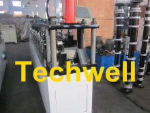0.4 - 1.0mm U Runner Stud Roll Forming Machine With Guiding Column Forming Structure