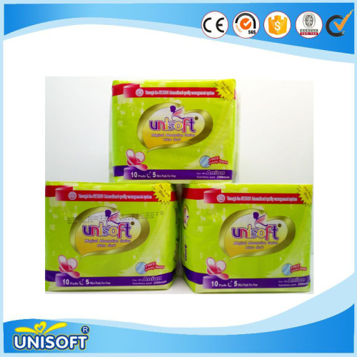 Anion Ultra Thin Women Sanitary Napkin In China Oem Brands